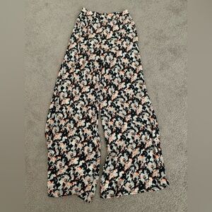 ASTR the label‎ Floral Wide-Leg Pants Small